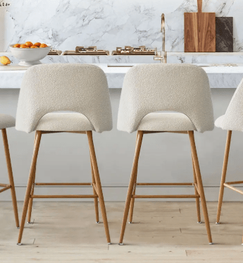Fabric Bar Stools