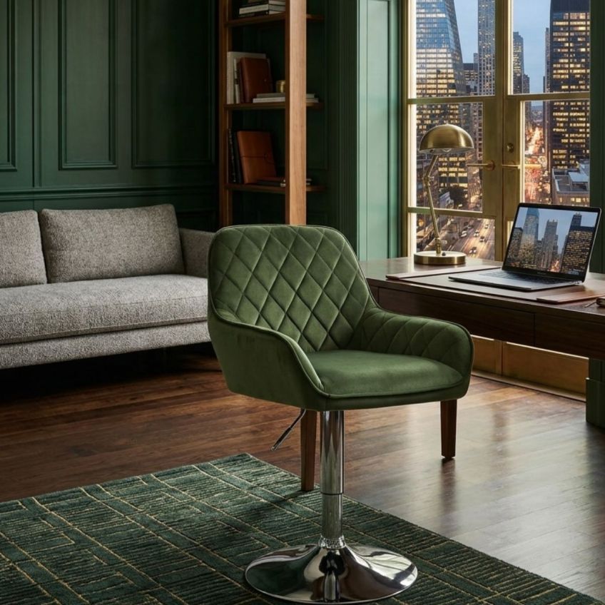  Carson Seat on Artic Chrome Base