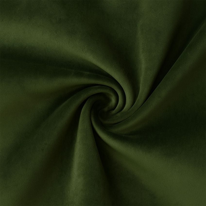 Deniz Vanity Chair in Olive Green Velvet