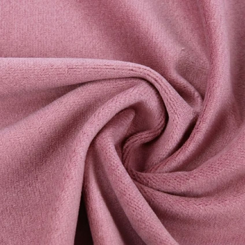 Moro Office Chair in Pink Velvet Black Base