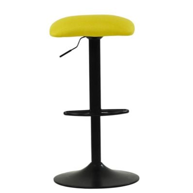 Memphis Bar Stool Lime Green Fabric