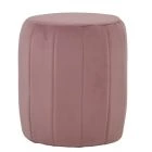 Bubbles Pouffe Foot Stool Pink Velvet