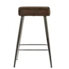 Cloud Bar Stool Mocha Velvet & Chrome