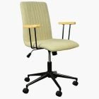 Folix Office Chair Mink Boucle Fabric & Black