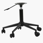 Replacement Office Chair Base with Gas Lift and 5 Castors Black
