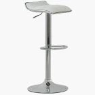 Rasmus Bar Stool Cream Boucle Fabric & Chrome Base