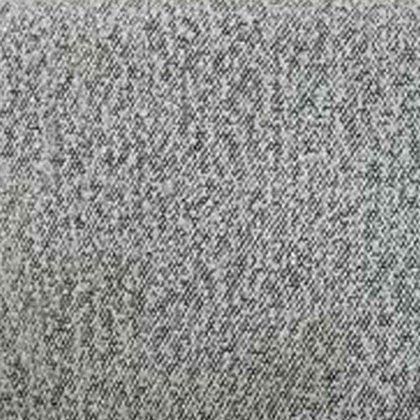 Rasmus Bar Stool Stone Grey Boucle Fabric & Chrome Base
