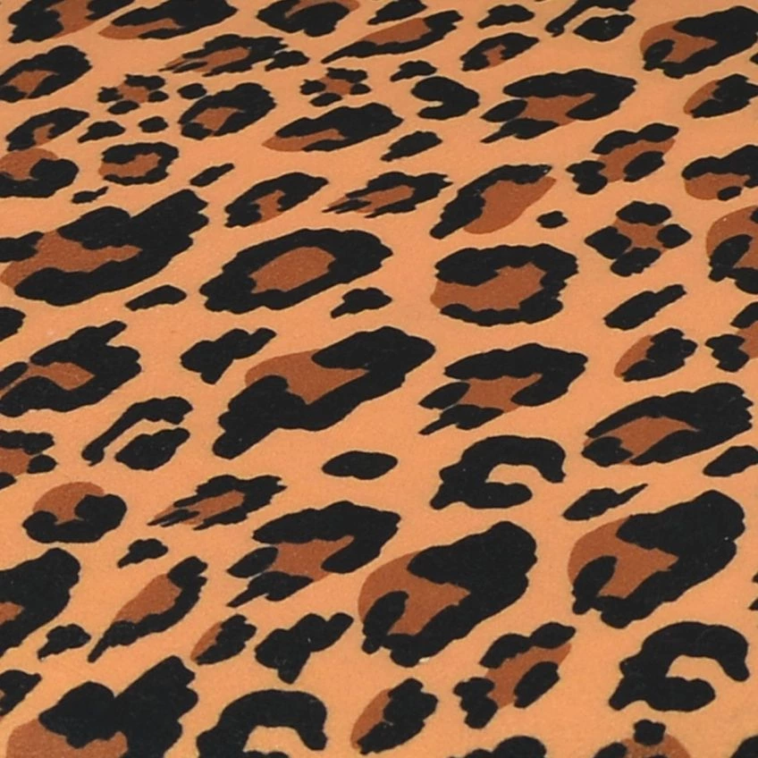 Okano Office Chair Leopard Fabric & Black