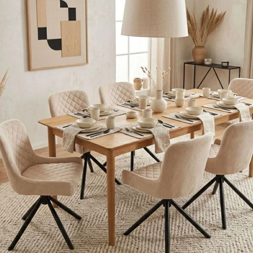 can you put 6 of these chairs in a dining room and make the aesthic match the chair?