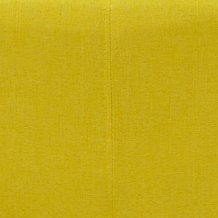 Kenton Bar Stool Yellow Velvet & Chrome Base