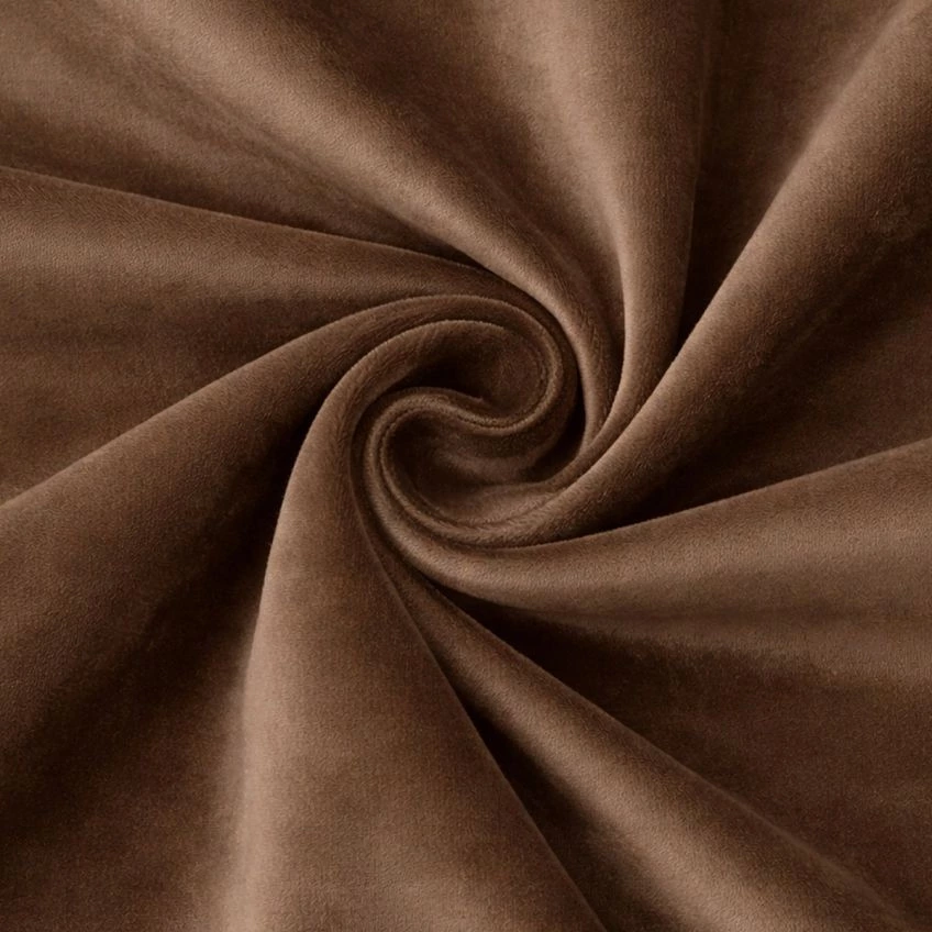 Scallop Office Chair Mocha Velvet & Gold
