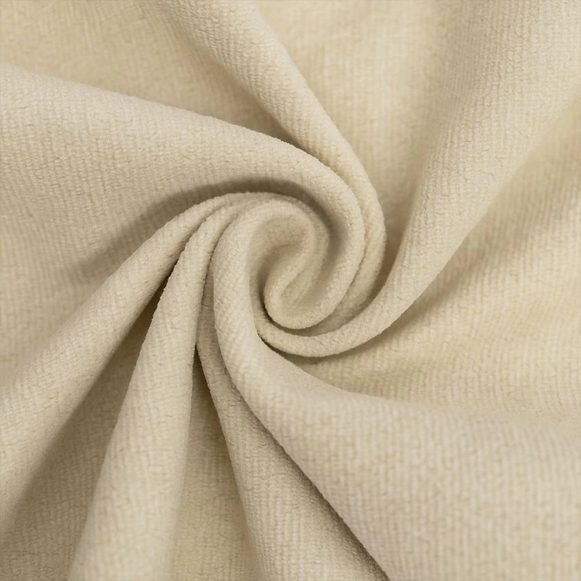 Yale Office Chair Natural Cream Fabric & Chrome