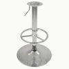Replacement Bar Stool Full Base - Circle Footrest Chrome