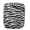 Bubbles Pouffe Foot Stool Zebra Fabric