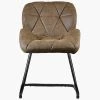 Brigham Office Chair in Aged Brown Leather