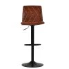 Ares Bar Stool in Vintage Brown Leather