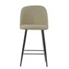 Brooklands Bar Stool in Cream Boucle & Chrome Base