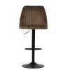 Tuscan Bar Stool in Mocha Velvet