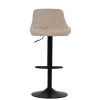 Fleur Bar Stool in Natural Cream Fabric