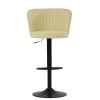 Tribeca Bar Stool in Cream Leather