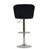 Jardin Bar Stool in Black Velvet