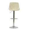Mason Bar Stool in Natural Cream Fabric