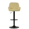 Arnside Bar Stool in Cream Leather
