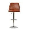 Darwin Bar Stool in Vintage Brown Leather