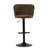 Tribeca Bar Stool in Aged Brown Leather