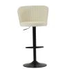 Tribeca Bar Stool in Cream Boucle