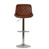 Mason Bar Stool in Vintage Brown Leather