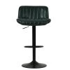 Sydney Bar Stool in Forest Green Leather