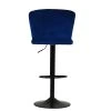 Chelsea Bar Stool in Blue Velvet