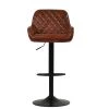 Arnside Bar Stool in Vintage Brown Leather