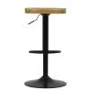 Chalk Bar Stool in Light Wood