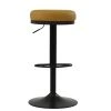 Lorrel Bar Stool in Light Tan Brown Leather