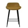 Morgan Bar Stool in Light Tan Brown Leather