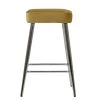 Cloud Bar Stool in Camel Velvet