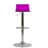 Crystal Bar Stool in Purple Acrylic