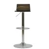 Crystal Bar Stool in Smoke Acrylic