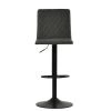 Titan Bar Stool in Slate Grey Leather
