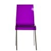 Ava Dining Chair in Purple Acrylic