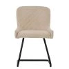 Marco Dining Chair in Natural Cream Fabric