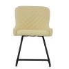 Marco Dining Chair in Cream Leather