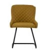 Marco Dining Chair in Light Tan Brown Leather