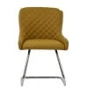 Hale Dining Chair in Light Tan Brown Leather
