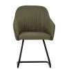 Wickham Dining Chair in Taupe Leather