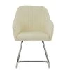Duval Dining Chair in Cream Boucle
