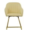 Longton Dining Chair in Cream Leather