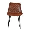 Hogan Dining Chair in Vintage Brown Leather